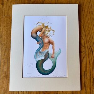 Mermaid original art